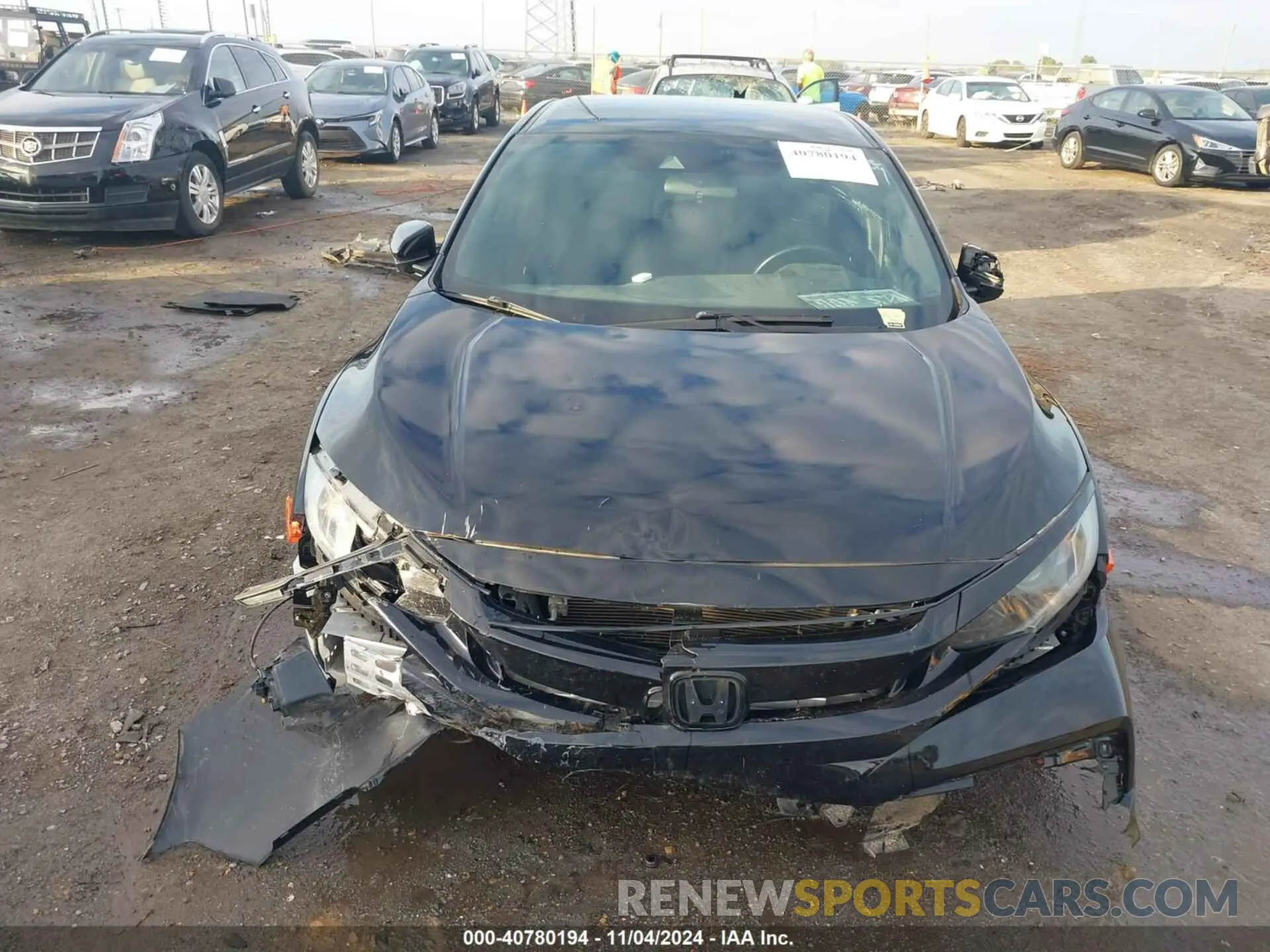 6 Photograph of a damaged car 19XFC2E87KE044373 HONDA CIVIC 2019