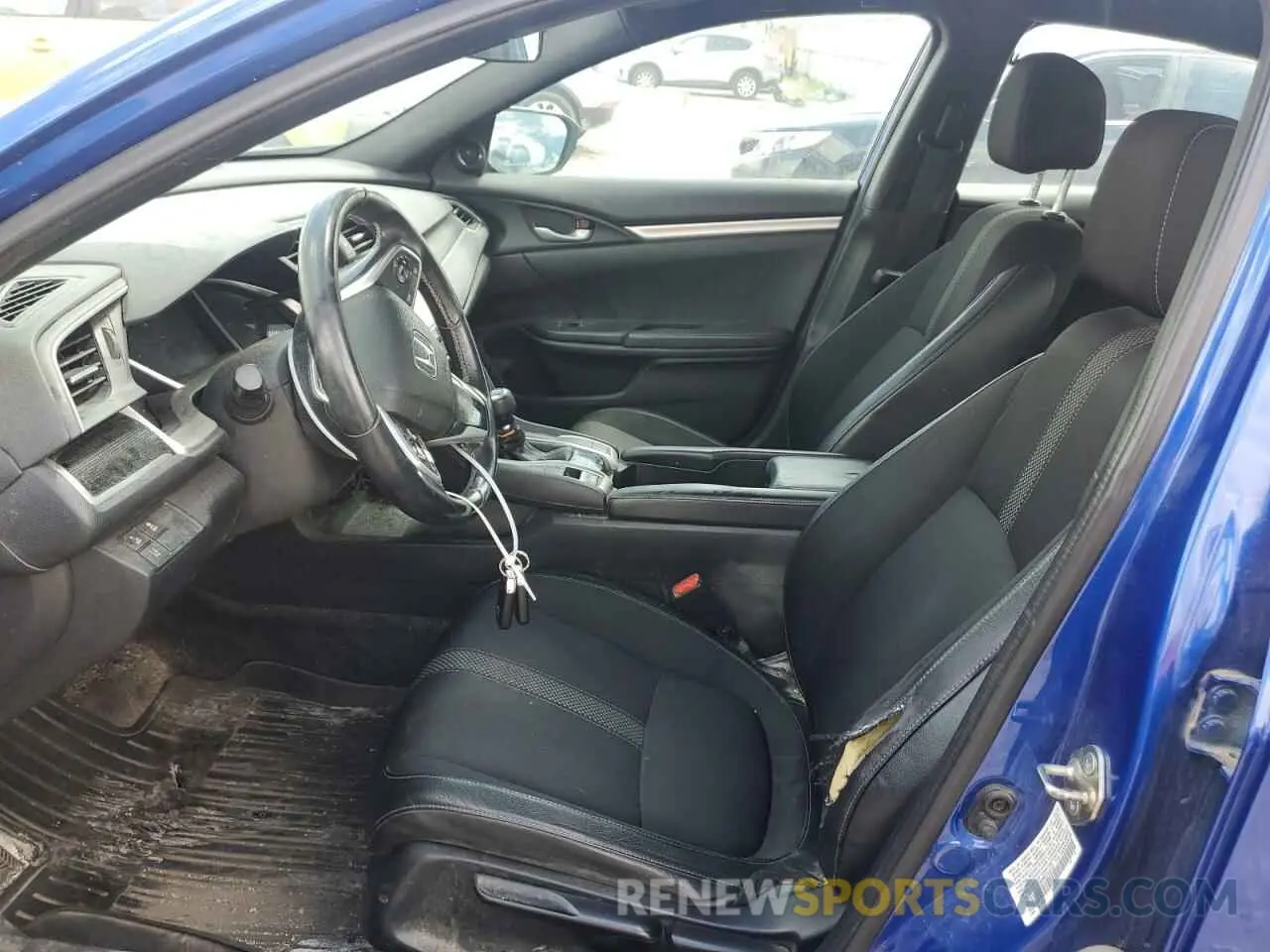 7 Photograph of a damaged car 19XFC2E8XKE014722 HONDA CIVIC 2019