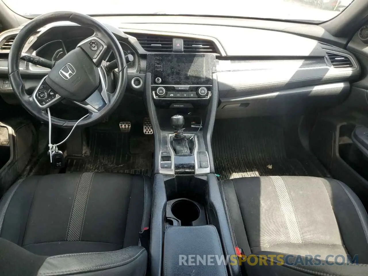 8 Photograph of a damaged car 19XFC2E8XKE014722 HONDA CIVIC 2019