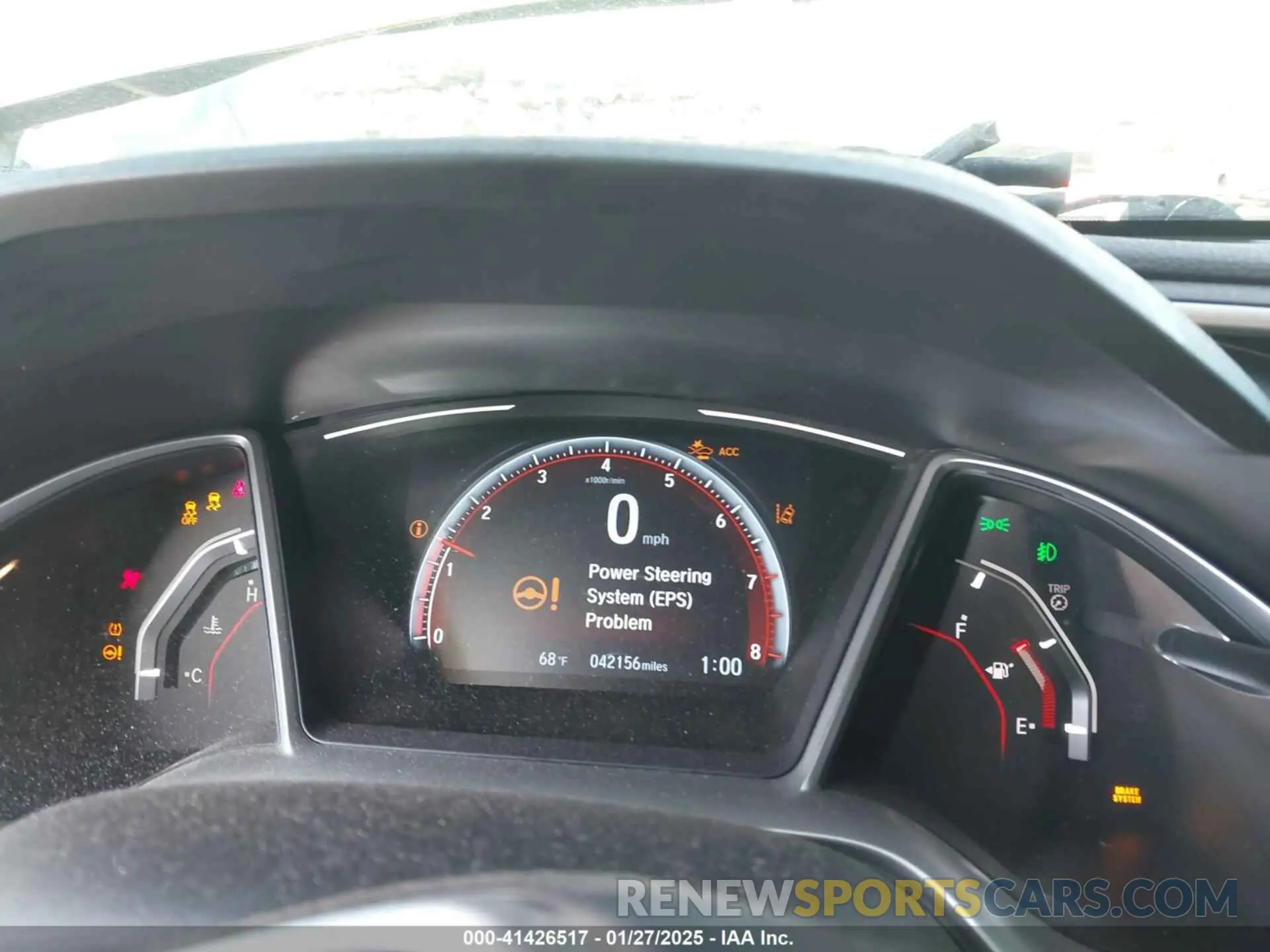 7 Photograph of a damaged car 19XFC2E8XKE015384 HONDA CIVIC 2019