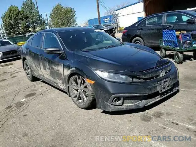 11 Photograph of a damaged car 19XFC2E8XKE020214 HONDA CIVIC 2019