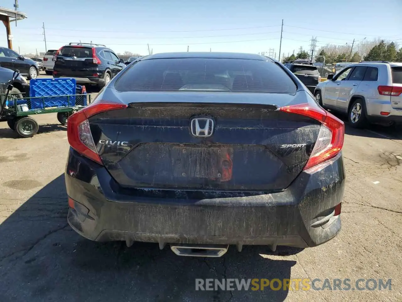 6 Photograph of a damaged car 19XFC2E8XKE020214 HONDA CIVIC 2019