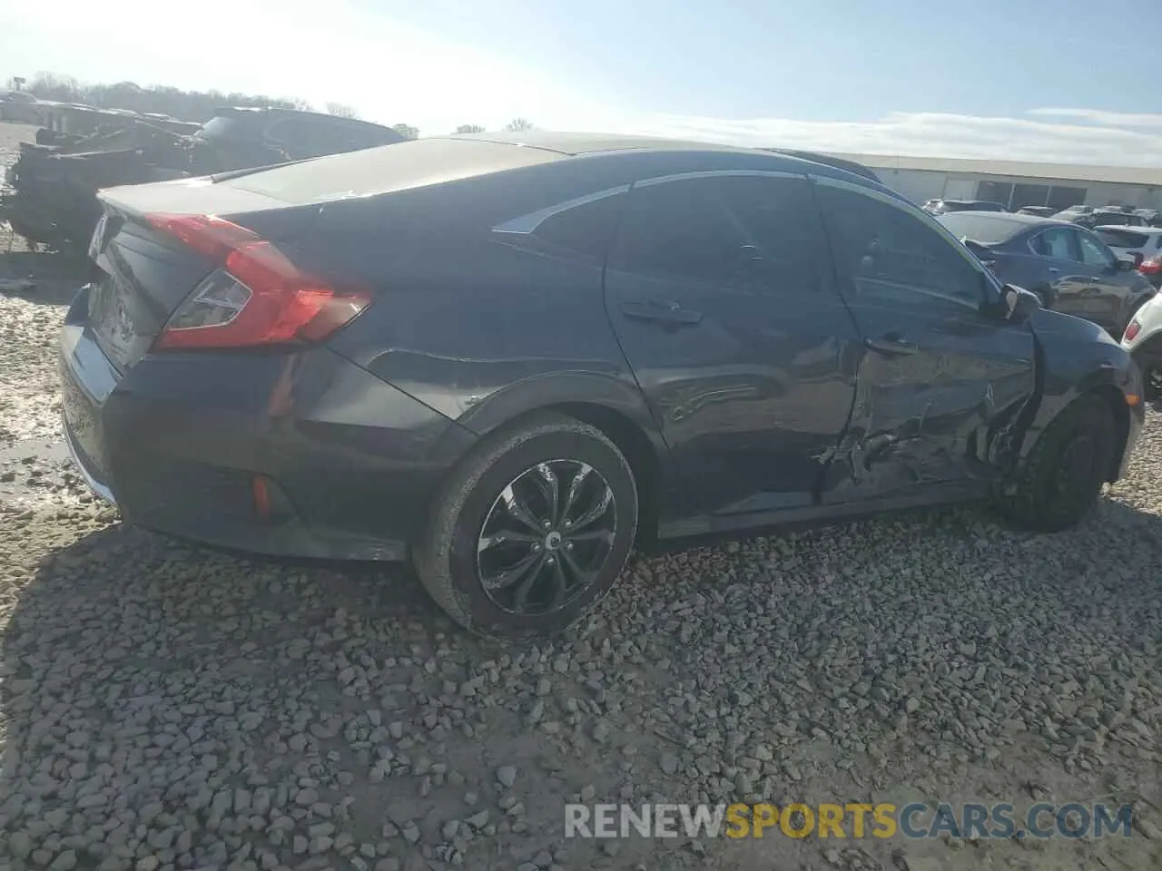 3 Photograph of a damaged car 19XFC2F60KE003516 HONDA CIVIC 2019