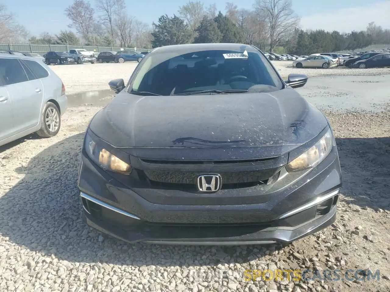 5 Photograph of a damaged car 19XFC2F60KE003516 HONDA CIVIC 2019