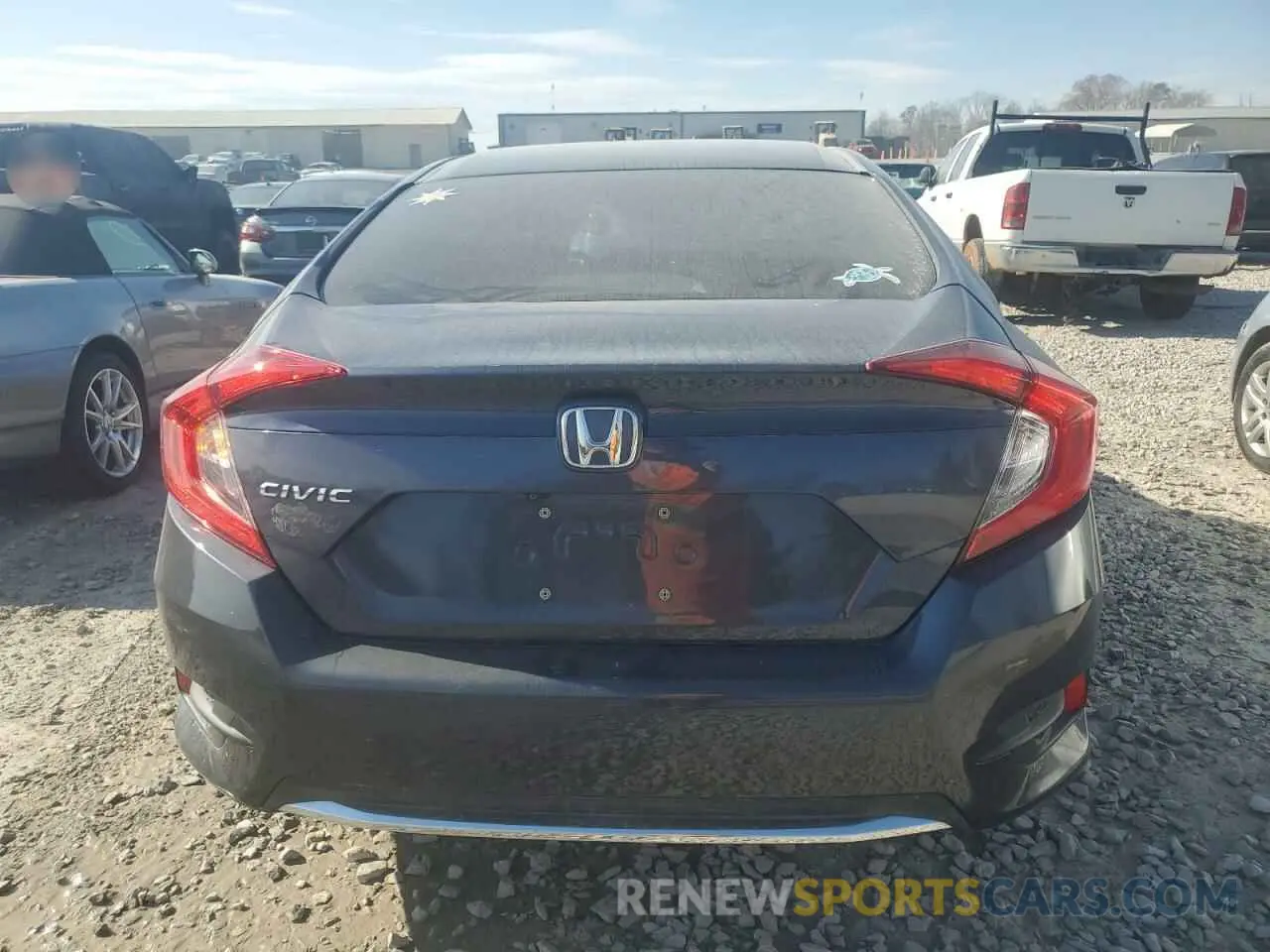 6 Photograph of a damaged car 19XFC2F60KE003516 HONDA CIVIC 2019