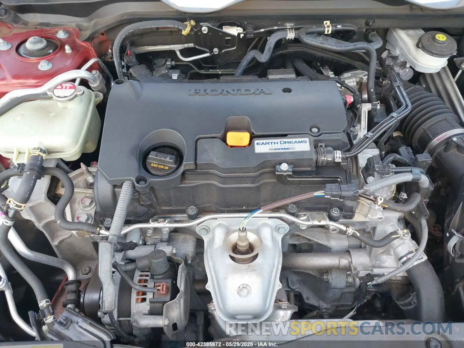 10 Photograph of a damaged car 19XFC2F60KE003757 HONDA CIVIC 2019