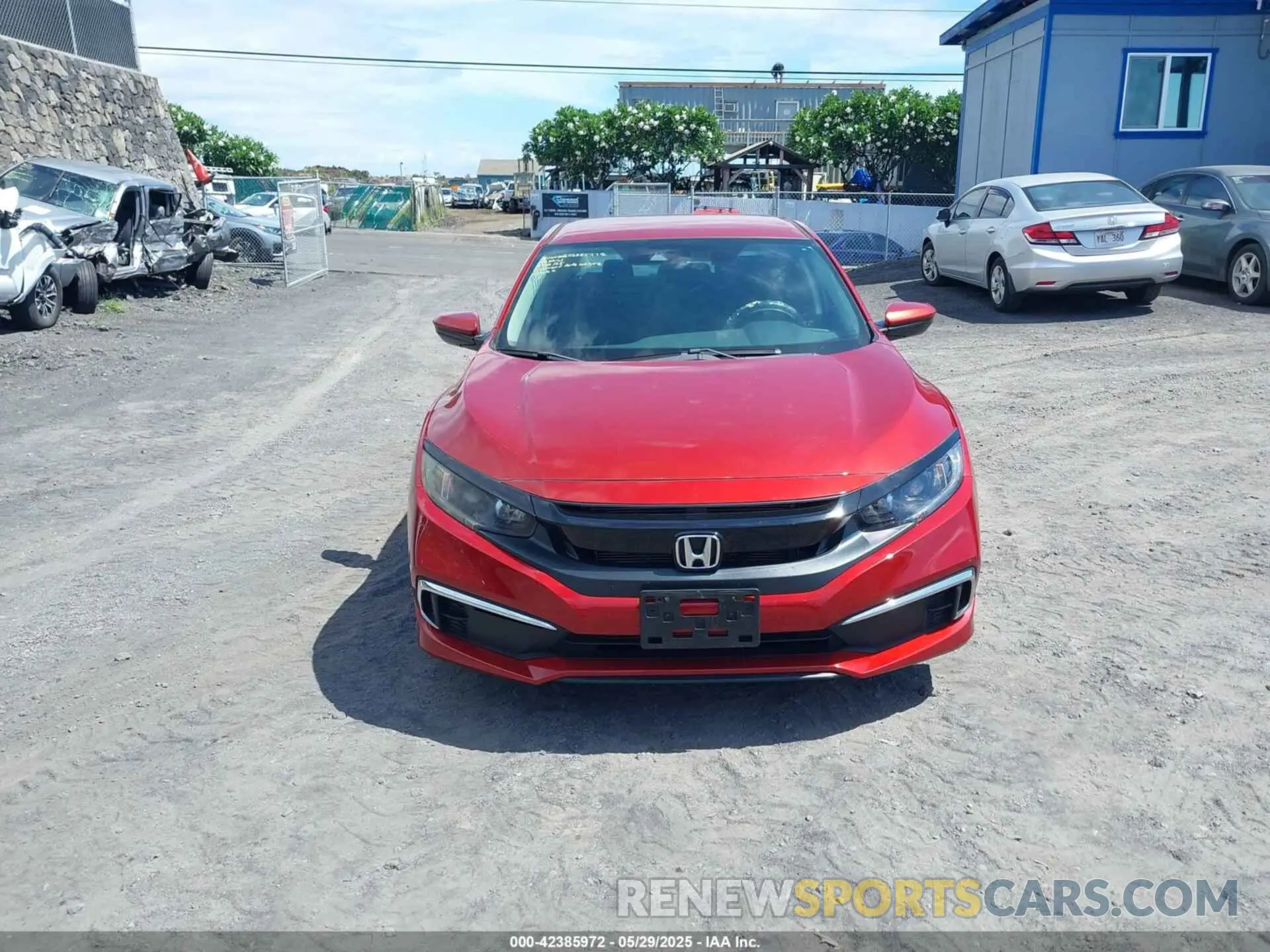 11 Photograph of a damaged car 19XFC2F60KE003757 HONDA CIVIC 2019