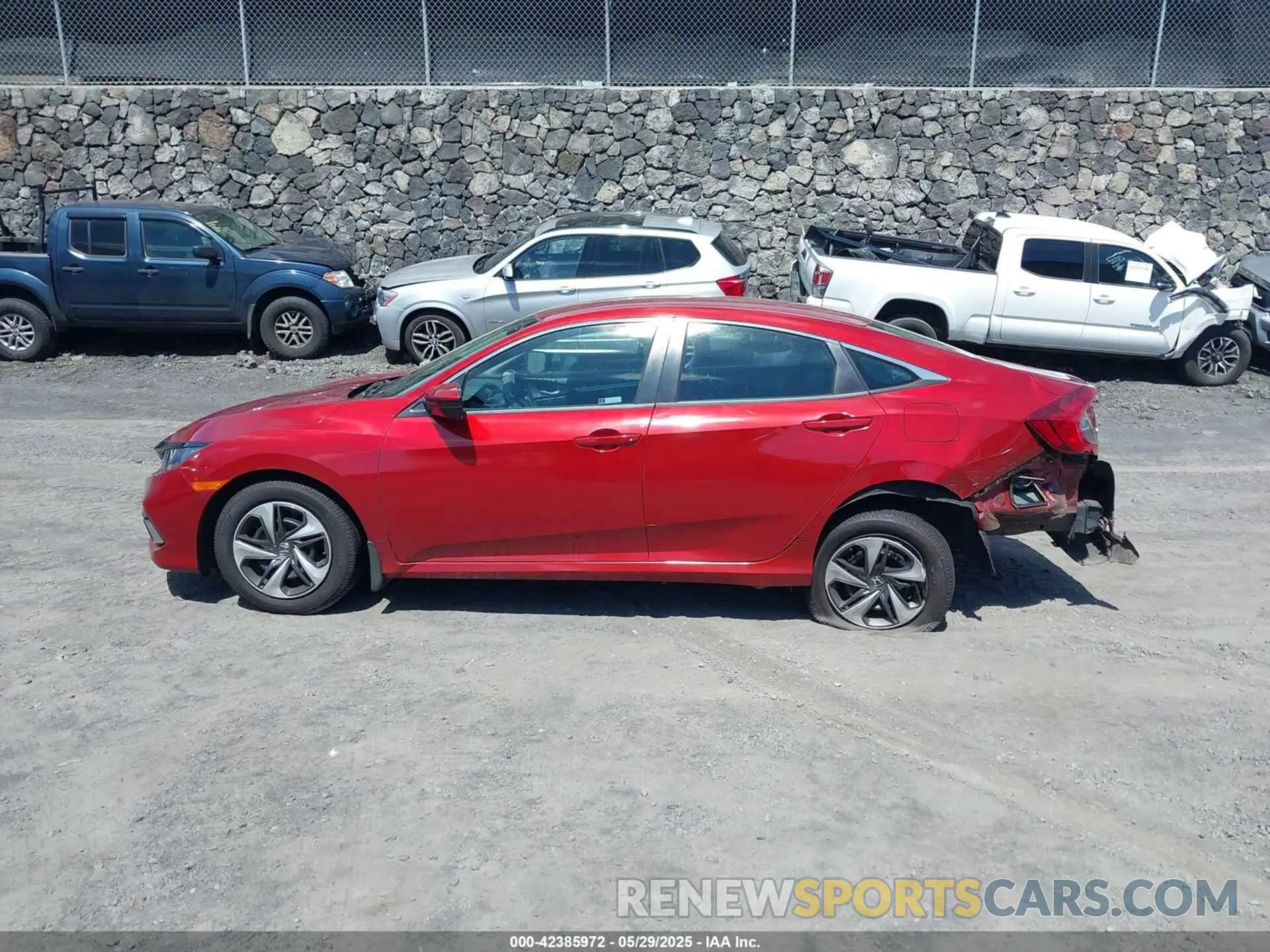 13 Photograph of a damaged car 19XFC2F60KE003757 HONDA CIVIC 2019