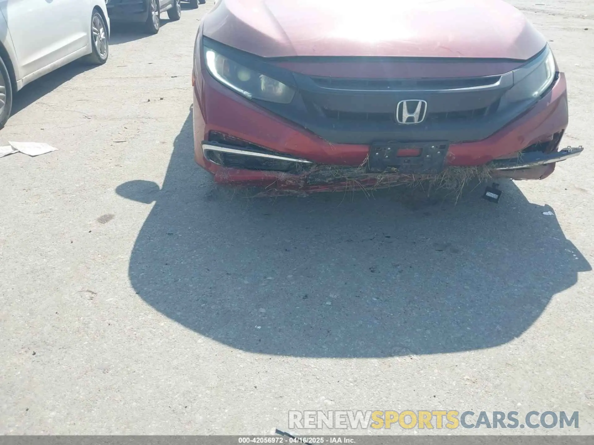 6 Photograph of a damaged car 19XFC2F60KE004665 HONDA CIVIC 2019