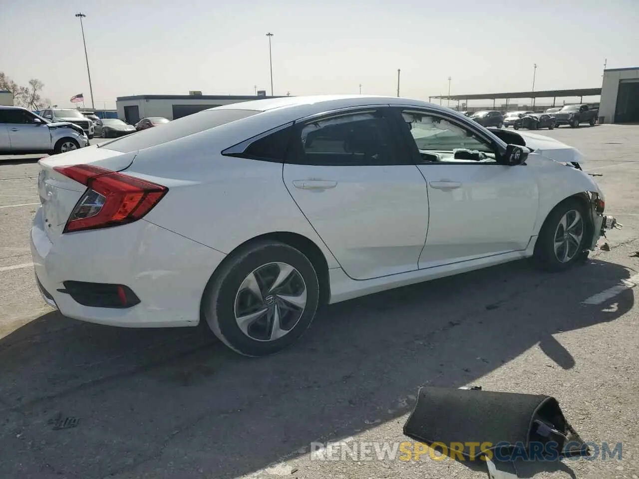 3 Photograph of a damaged car 19XFC2F60KE008439 HONDA CIVIC 2019