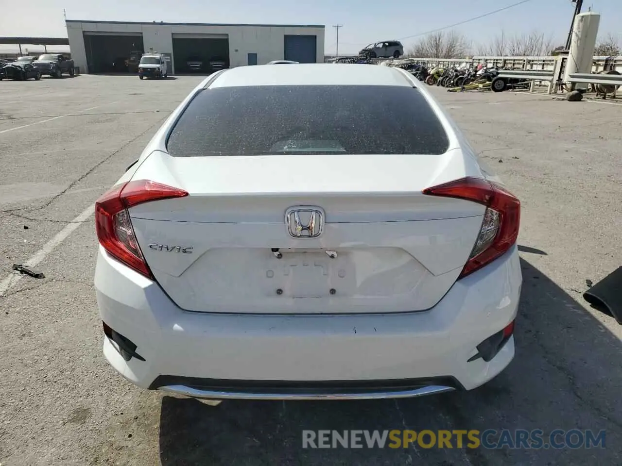 6 Photograph of a damaged car 19XFC2F60KE008439 HONDA CIVIC 2019