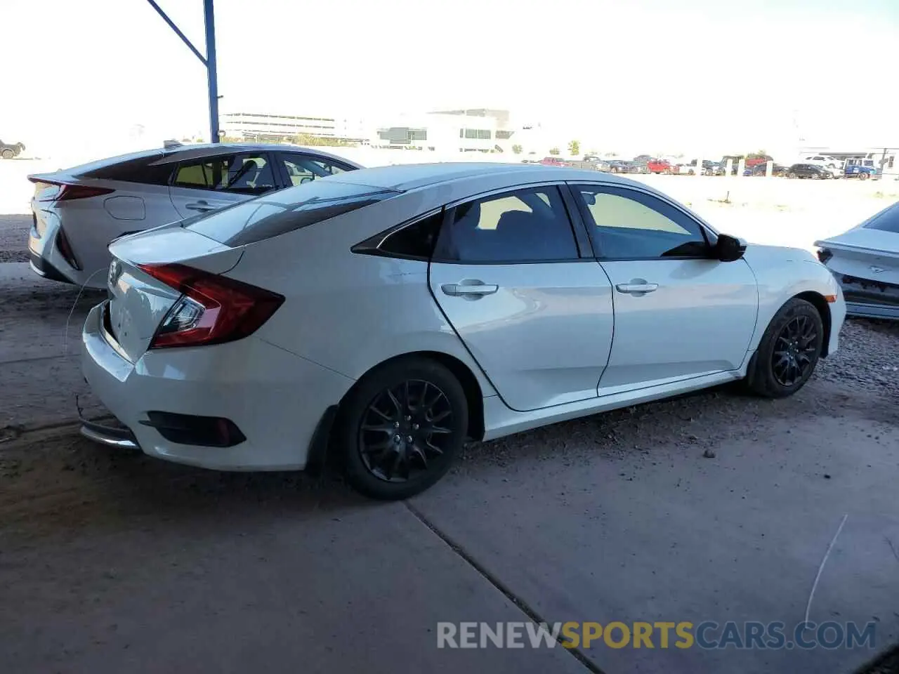 3 Photograph of a damaged car 19XFC2F60KE009543 HONDA CIVIC 2019