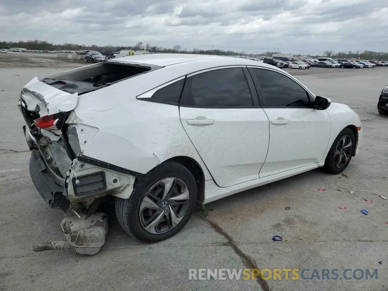 3 Photograph of a damaged car 19XFC2F60KE012507 HONDA CIVIC 2019