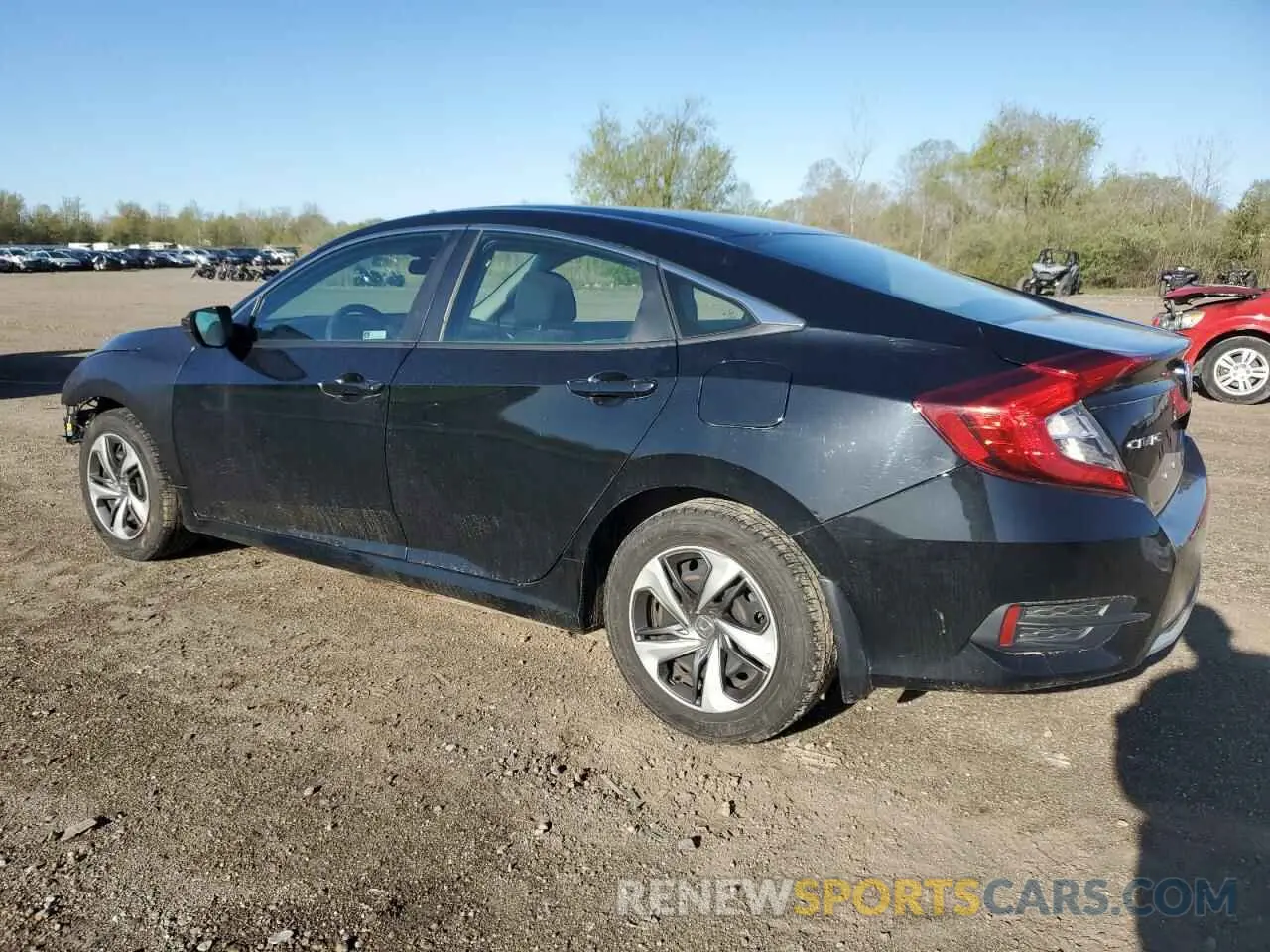 2 Photograph of a damaged car 19XFC2F60KE025306 HONDA CIVIC 2019
