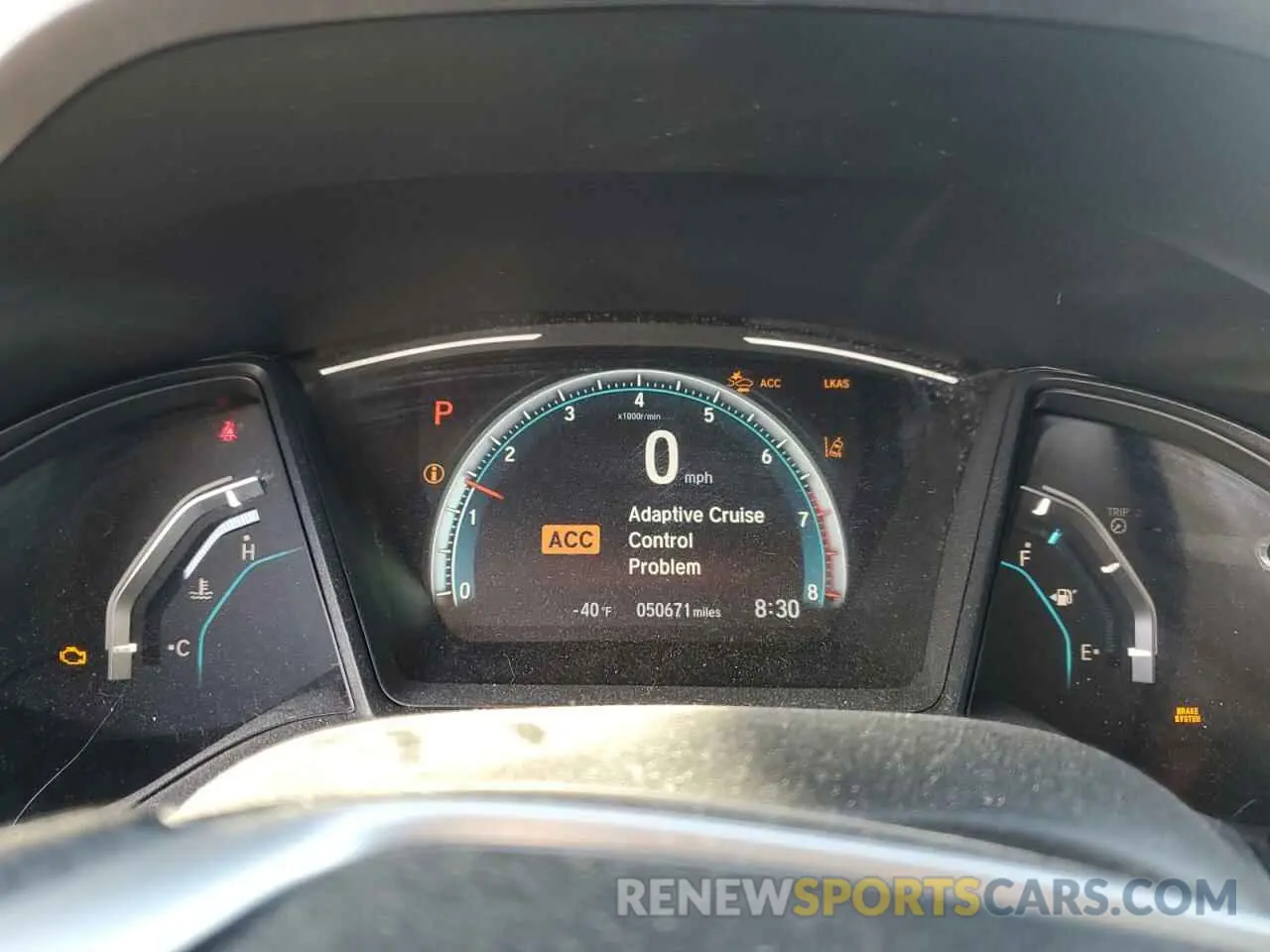 9 Photograph of a damaged car 19XFC2F60KE025306 HONDA CIVIC 2019