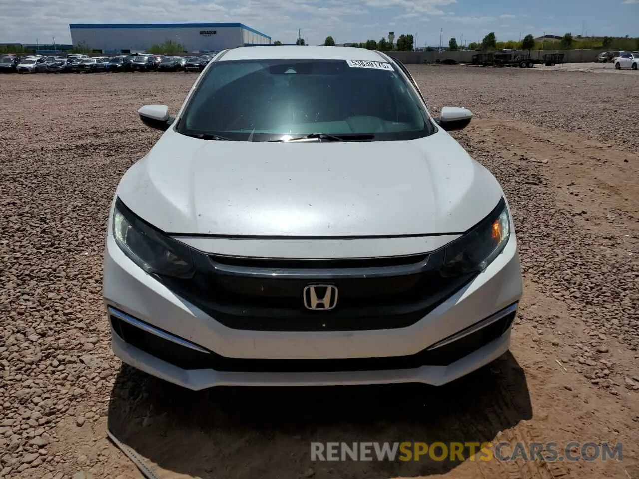 5 Photograph of a damaged car 19XFC2F60KE027623 HONDA CIVIC 2019