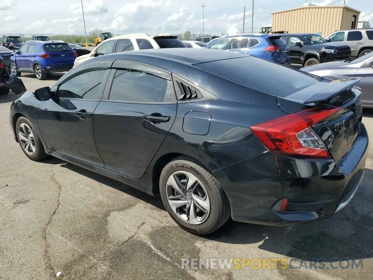 2 Photograph of a damaged car 19XFC2F60KE043711 HONDA CIVIC 2019