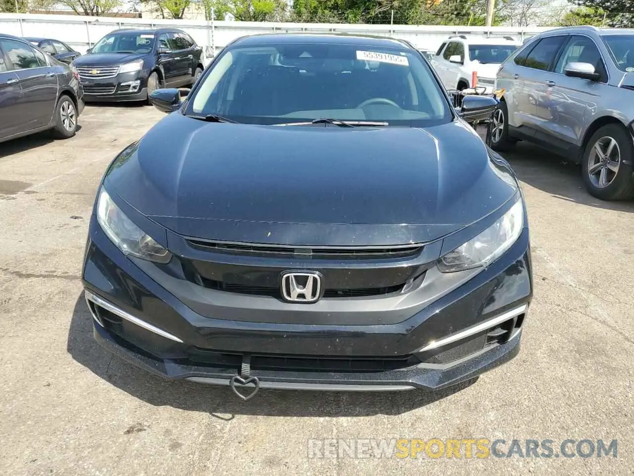 5 Photograph of a damaged car 19XFC2F60KE043711 HONDA CIVIC 2019