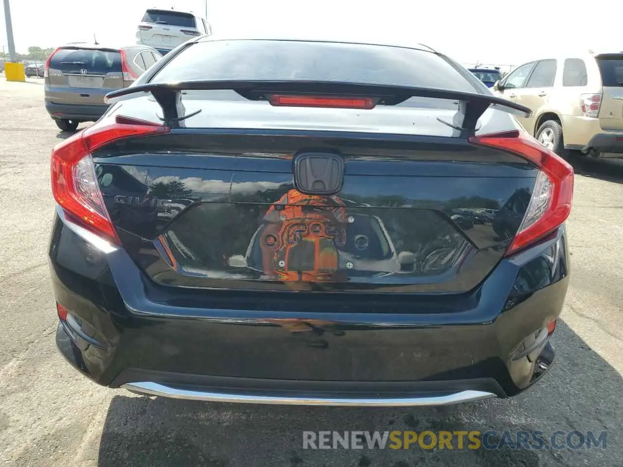 6 Photograph of a damaged car 19XFC2F60KE043711 HONDA CIVIC 2019