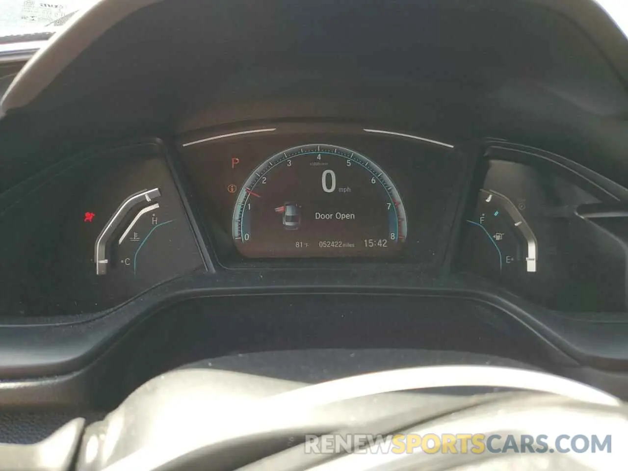 9 Photograph of a damaged car 19XFC2F60KE043711 HONDA CIVIC 2019