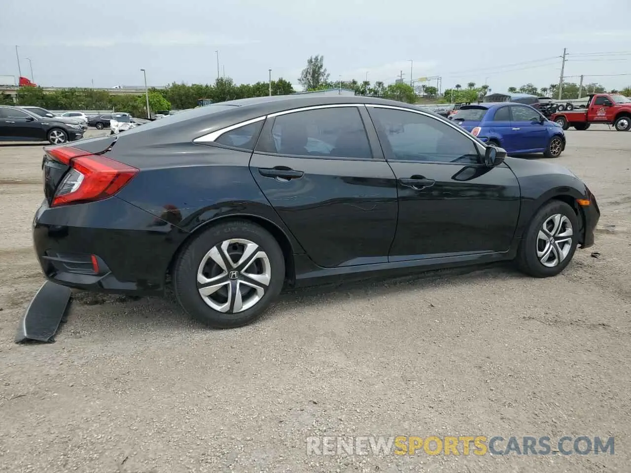 3 Photograph of a damaged car 19XFC2F60KE044938 HONDA CIVIC 2019