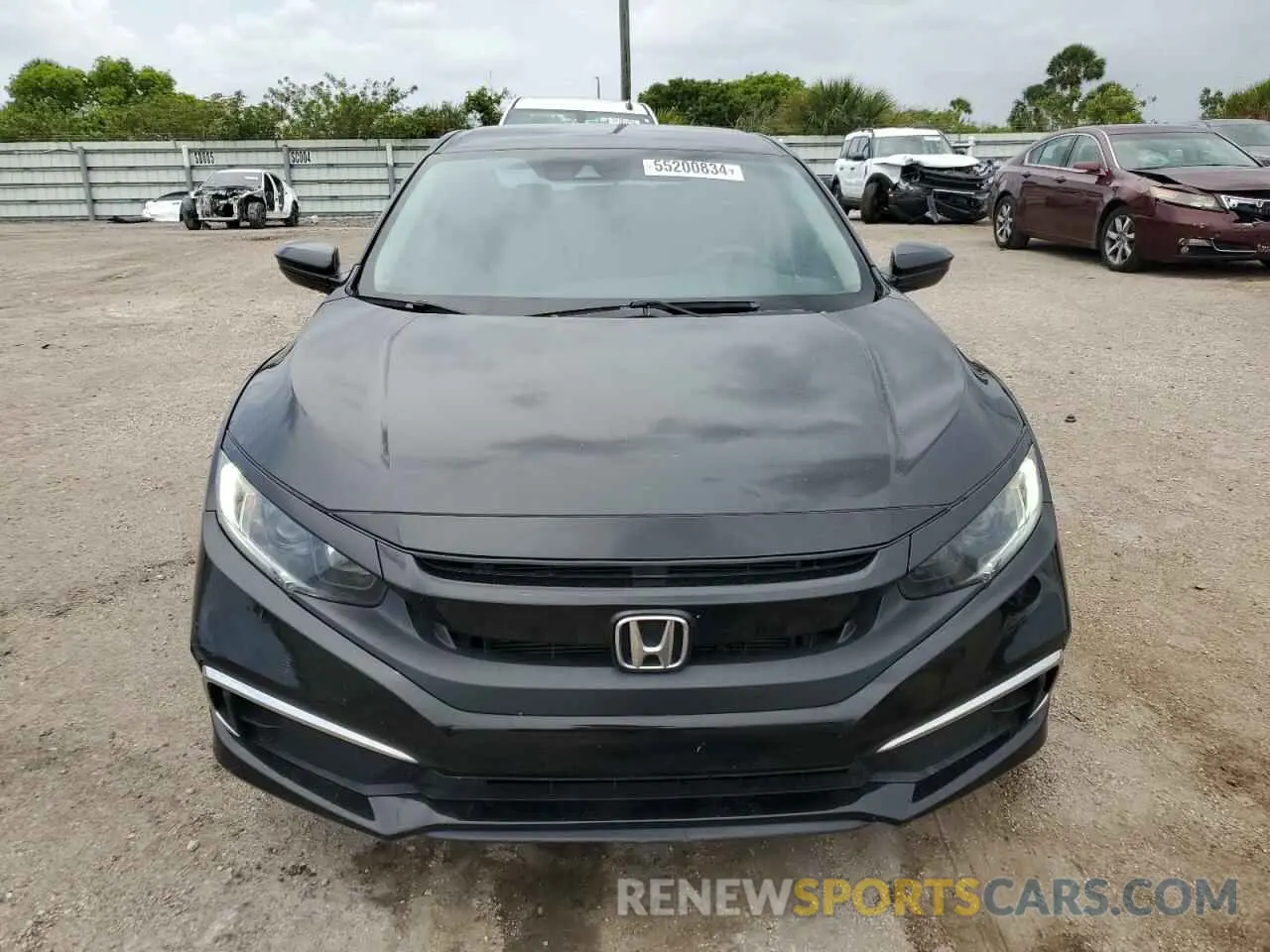 5 Photograph of a damaged car 19XFC2F60KE044938 HONDA CIVIC 2019