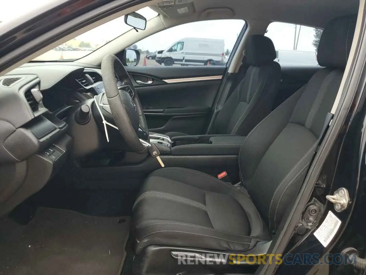 7 Photograph of a damaged car 19XFC2F60KE044938 HONDA CIVIC 2019