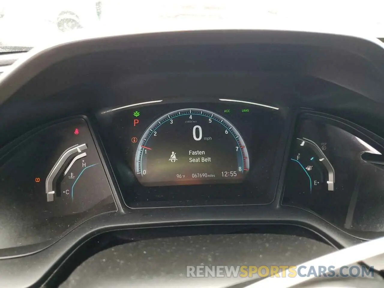 9 Photograph of a damaged car 19XFC2F60KE044938 HONDA CIVIC 2019