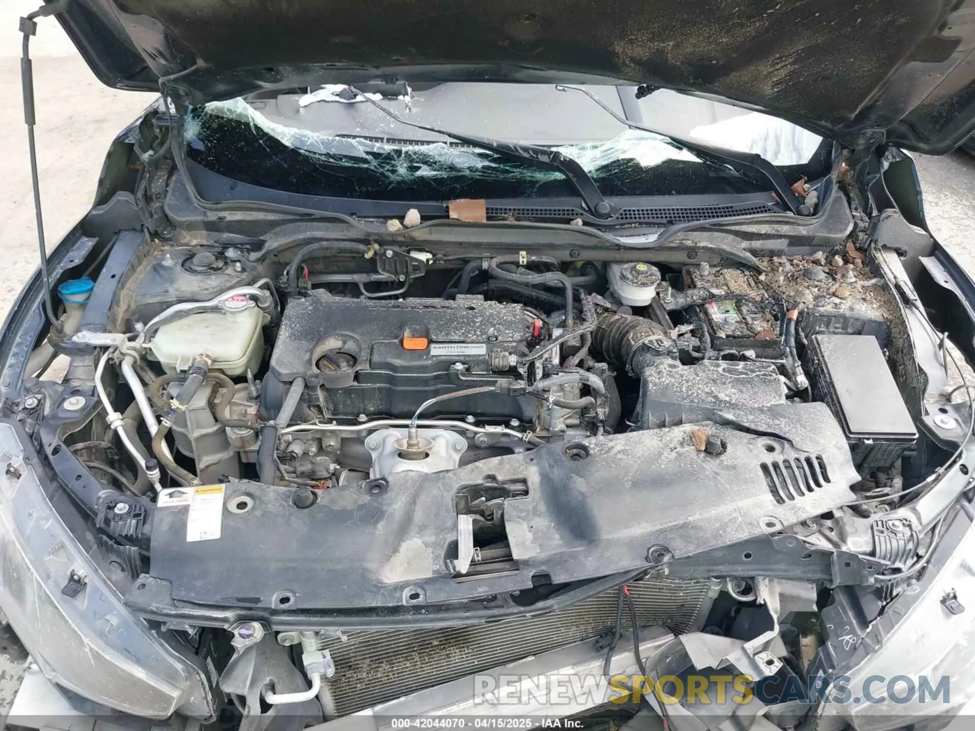 10 Photograph of a damaged car 19XFC2F60KE050190 HONDA CIVIC 2019