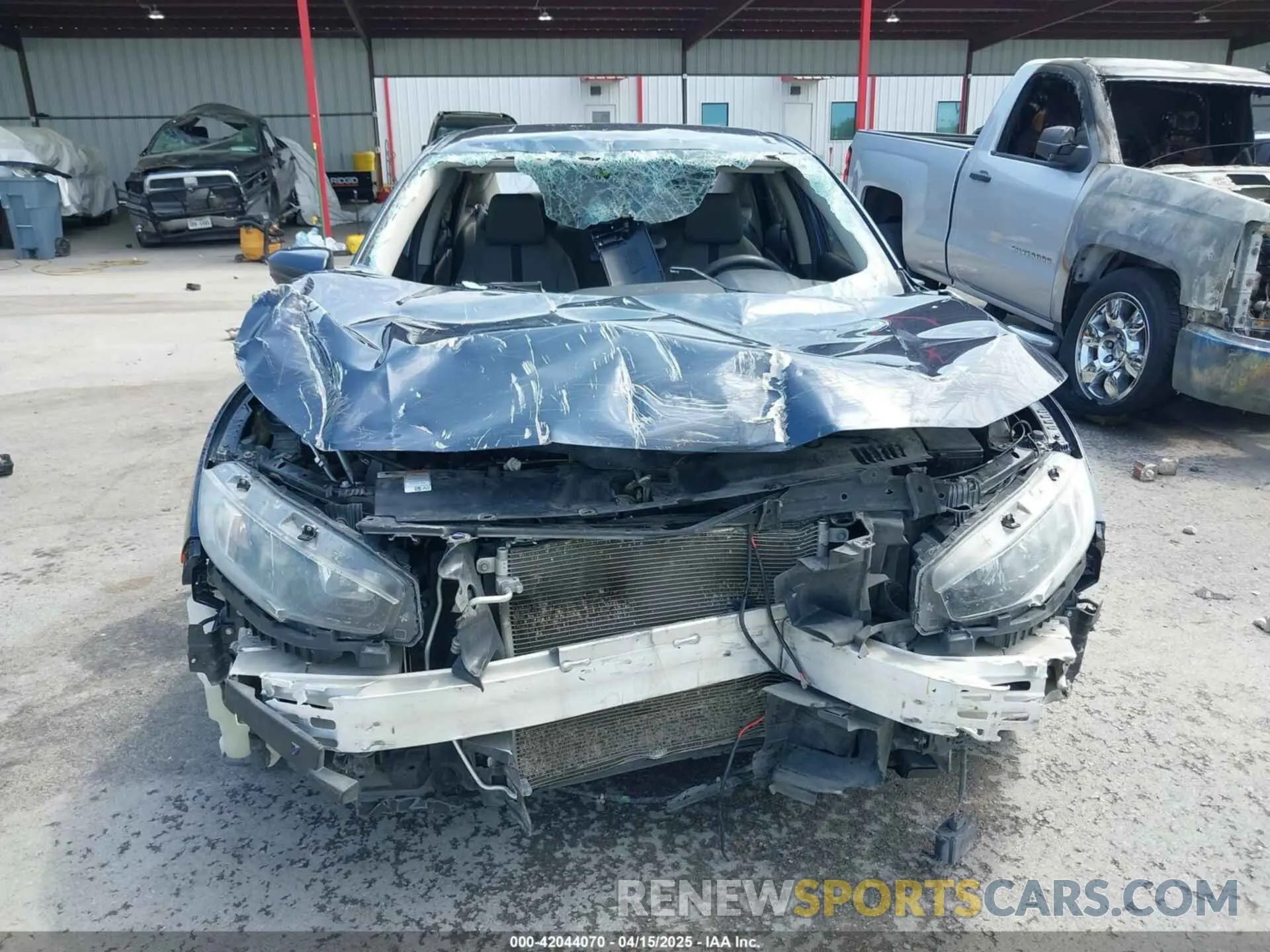 13 Photograph of a damaged car 19XFC2F60KE050190 HONDA CIVIC 2019