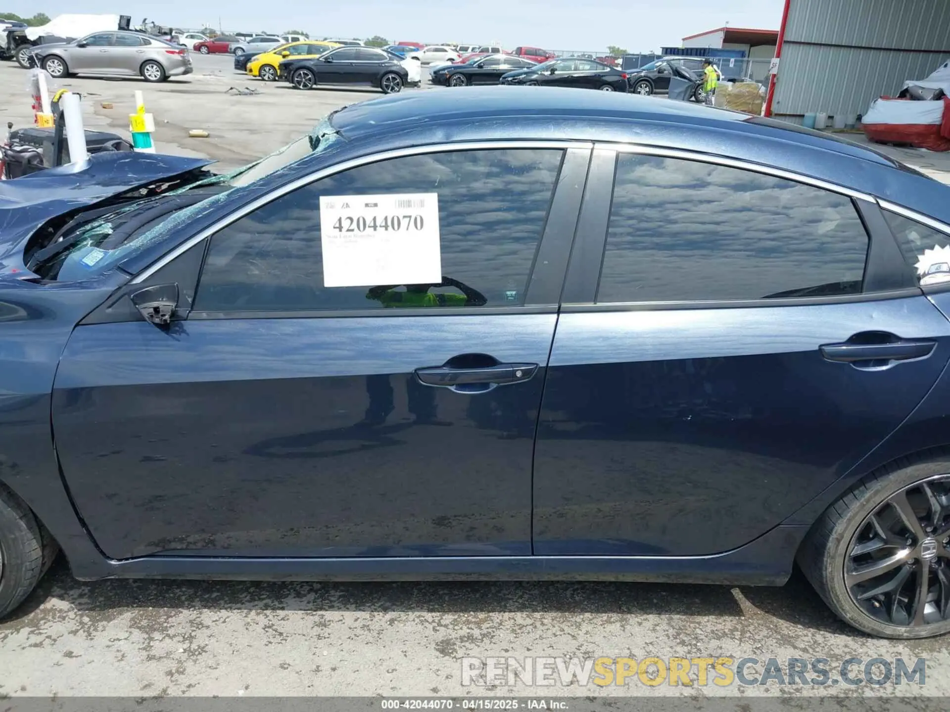 15 Photograph of a damaged car 19XFC2F60KE050190 HONDA CIVIC 2019