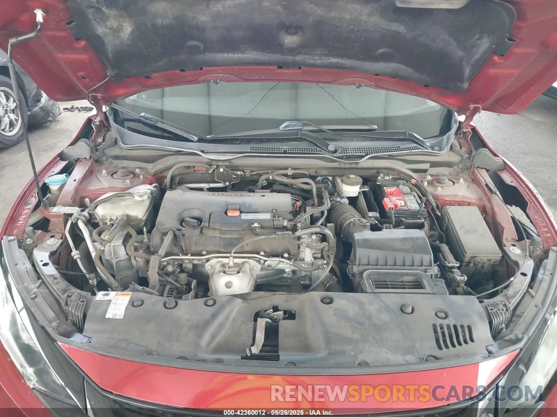 10 Photograph of a damaged car 19XFC2F60KE200234 HONDA CIVIC 2019