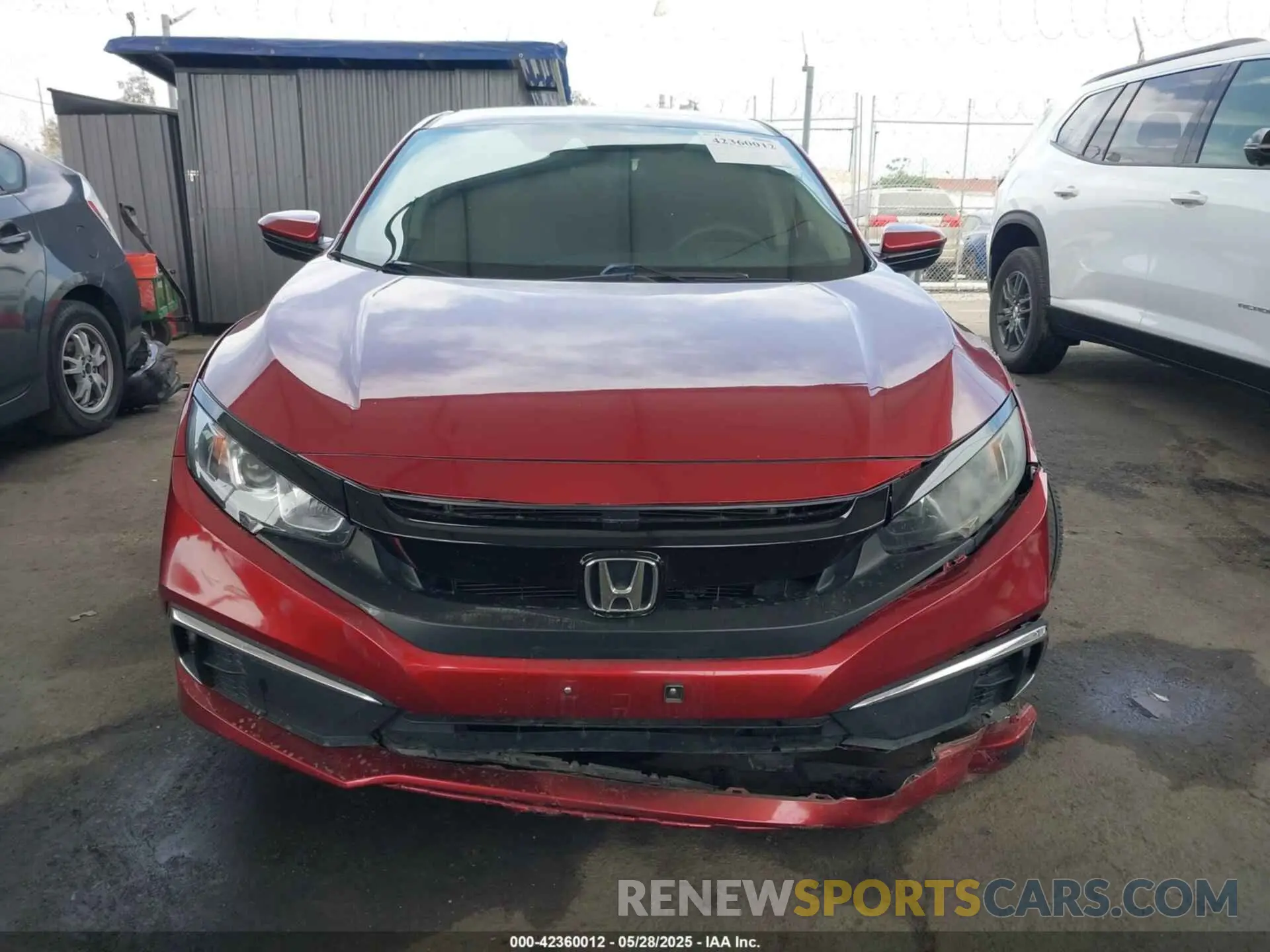 12 Photograph of a damaged car 19XFC2F60KE200234 HONDA CIVIC 2019