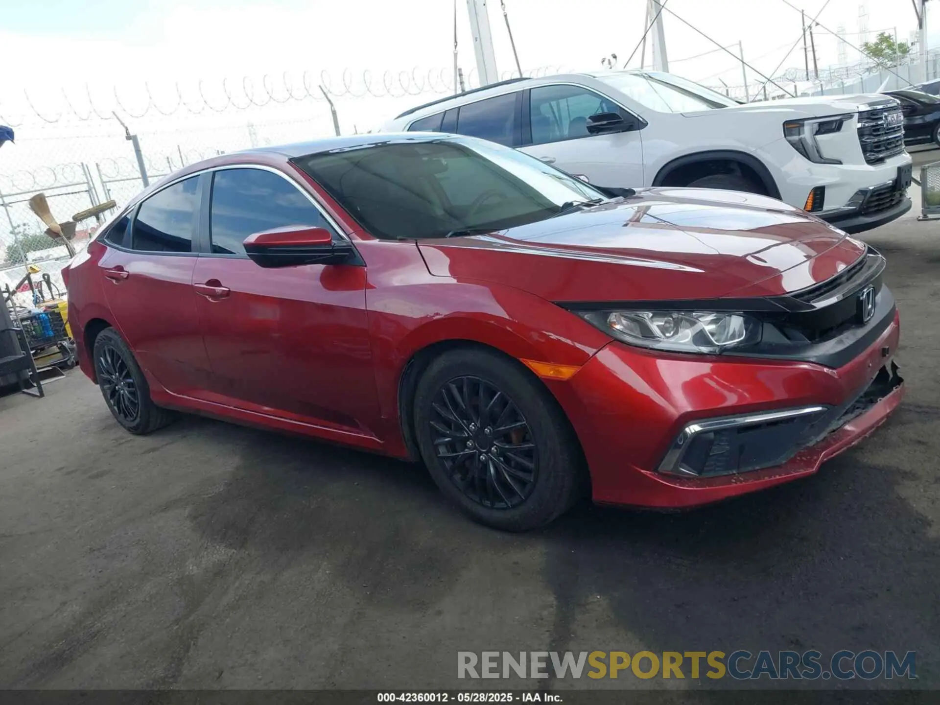 13 Photograph of a damaged car 19XFC2F60KE200234 HONDA CIVIC 2019
