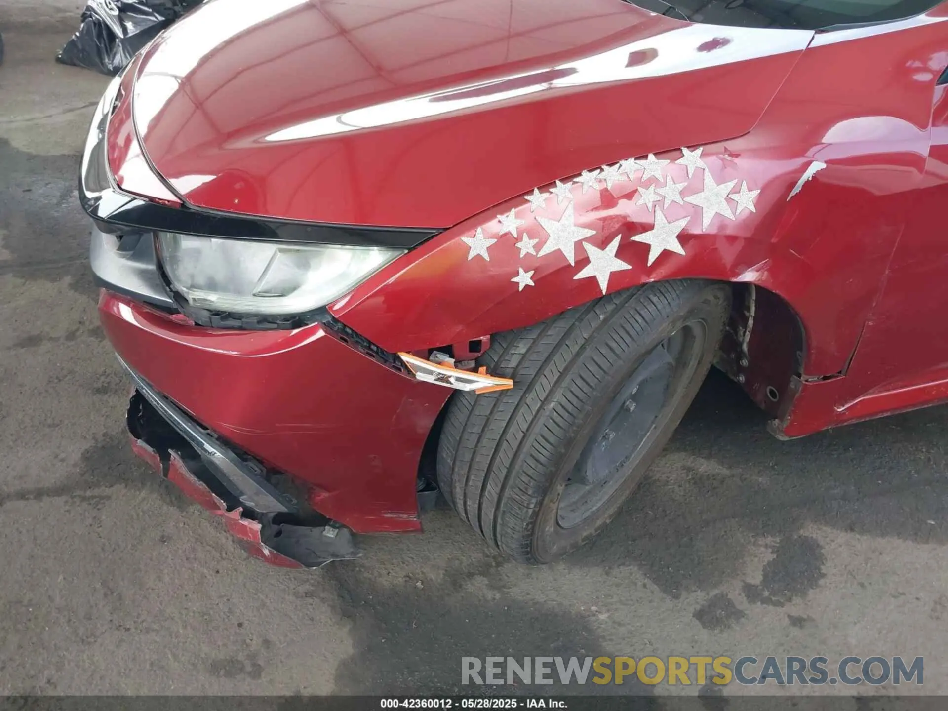 6 Photograph of a damaged car 19XFC2F60KE200234 HONDA CIVIC 2019