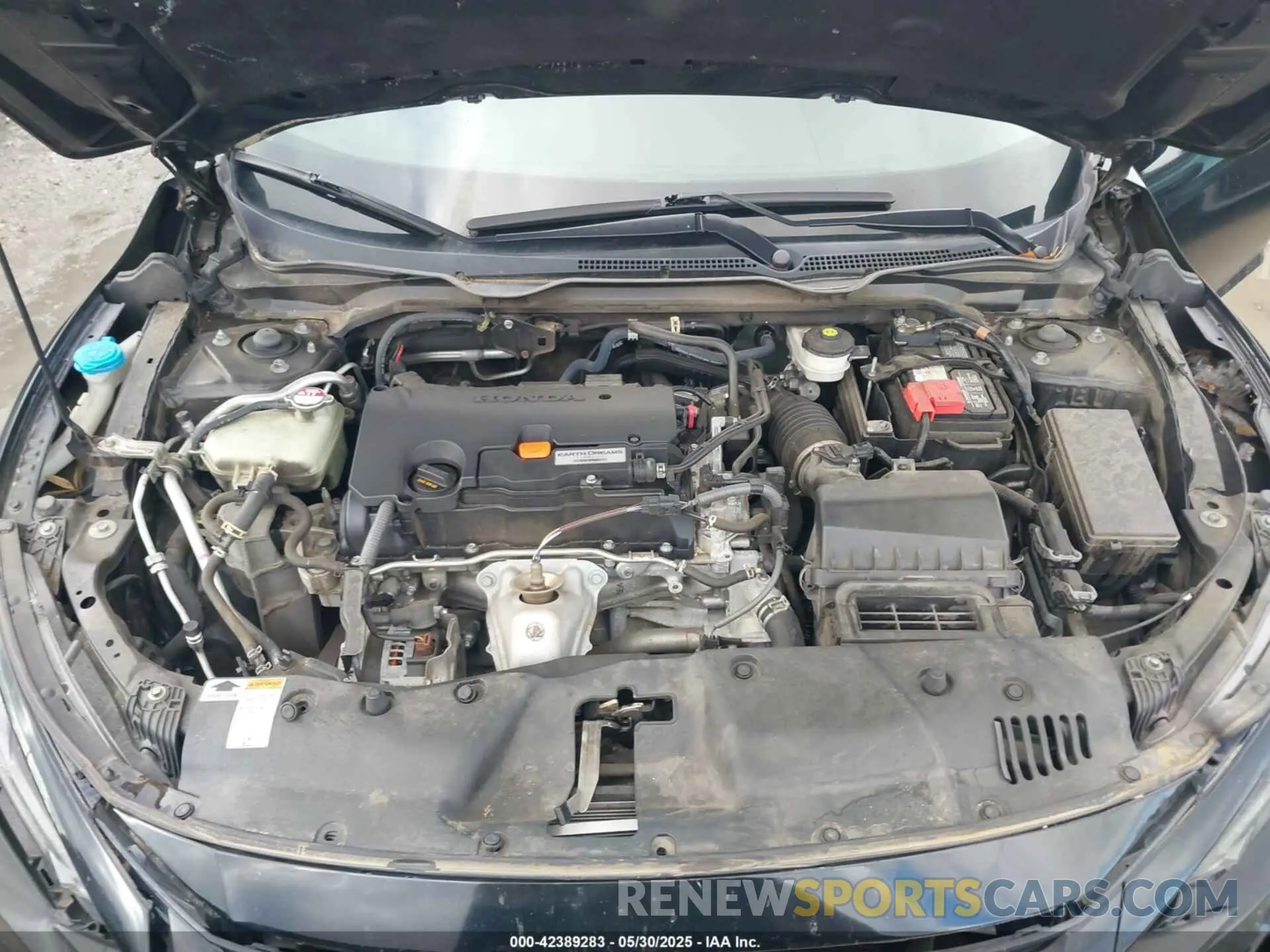 10 Photograph of a damaged car 19XFC2F60KE206034 HONDA CIVIC 2019