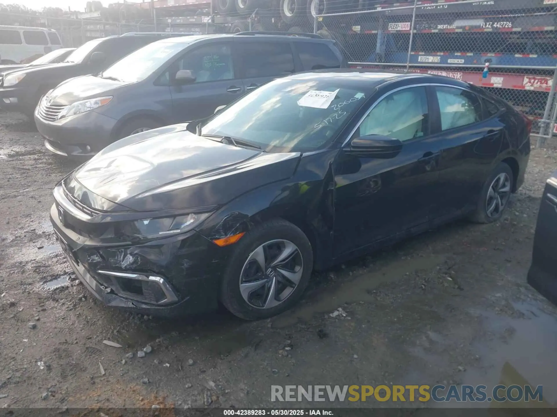 2 Photograph of a damaged car 19XFC2F60KE206034 HONDA CIVIC 2019