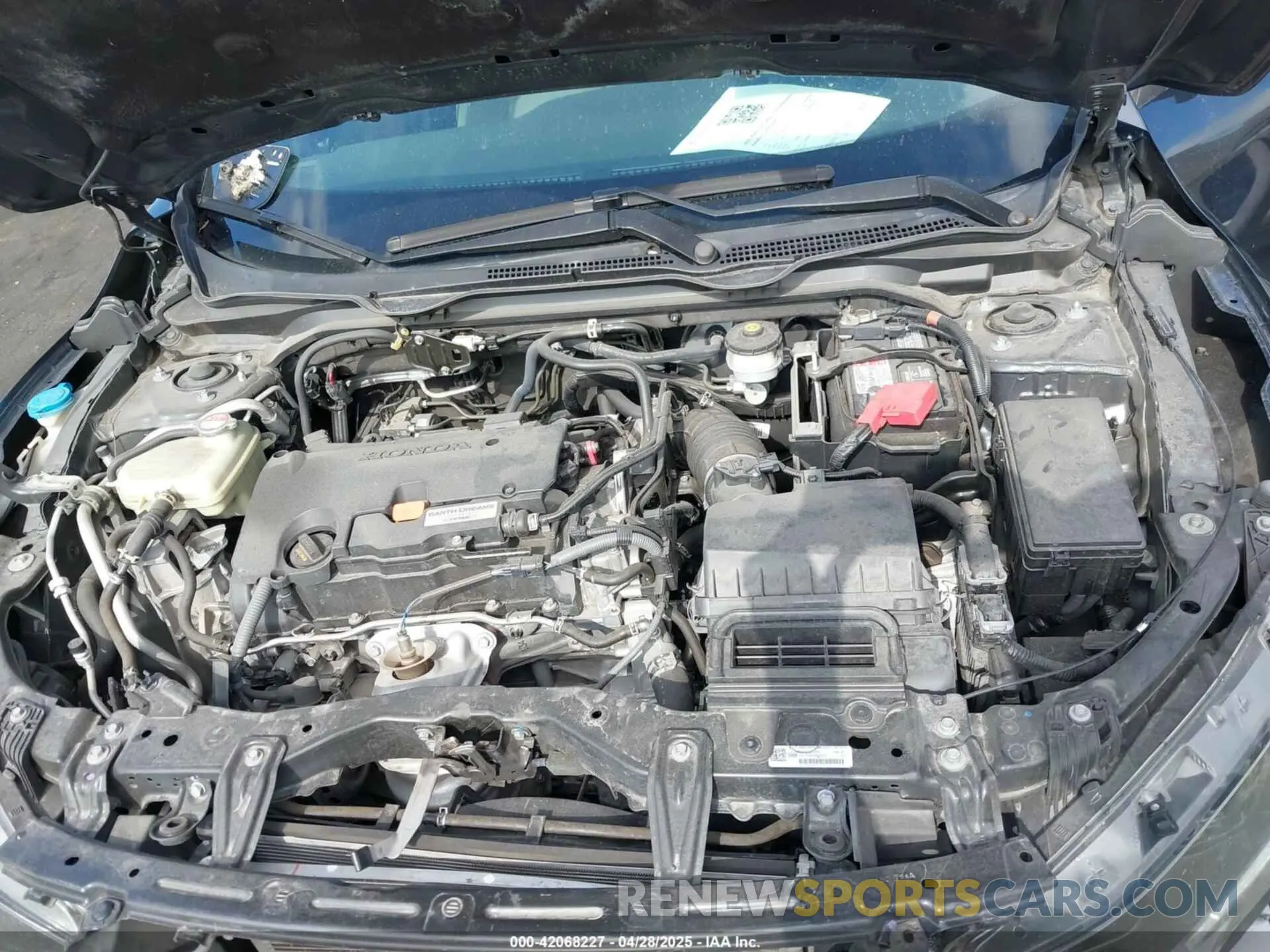 10 Photograph of a damaged car 19XFC2F60KE206499 HONDA CIVIC 2019