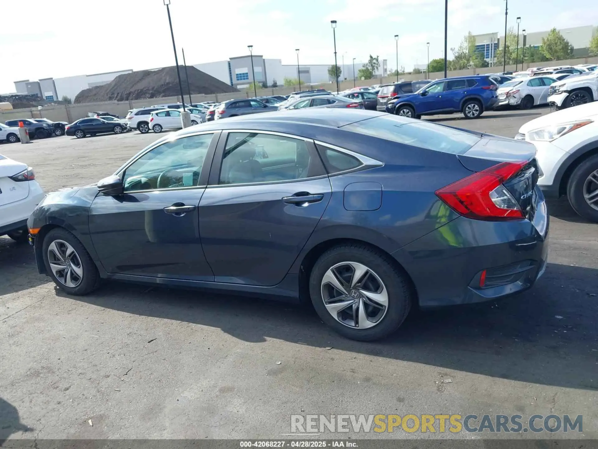 15 Photograph of a damaged car 19XFC2F60KE206499 HONDA CIVIC 2019