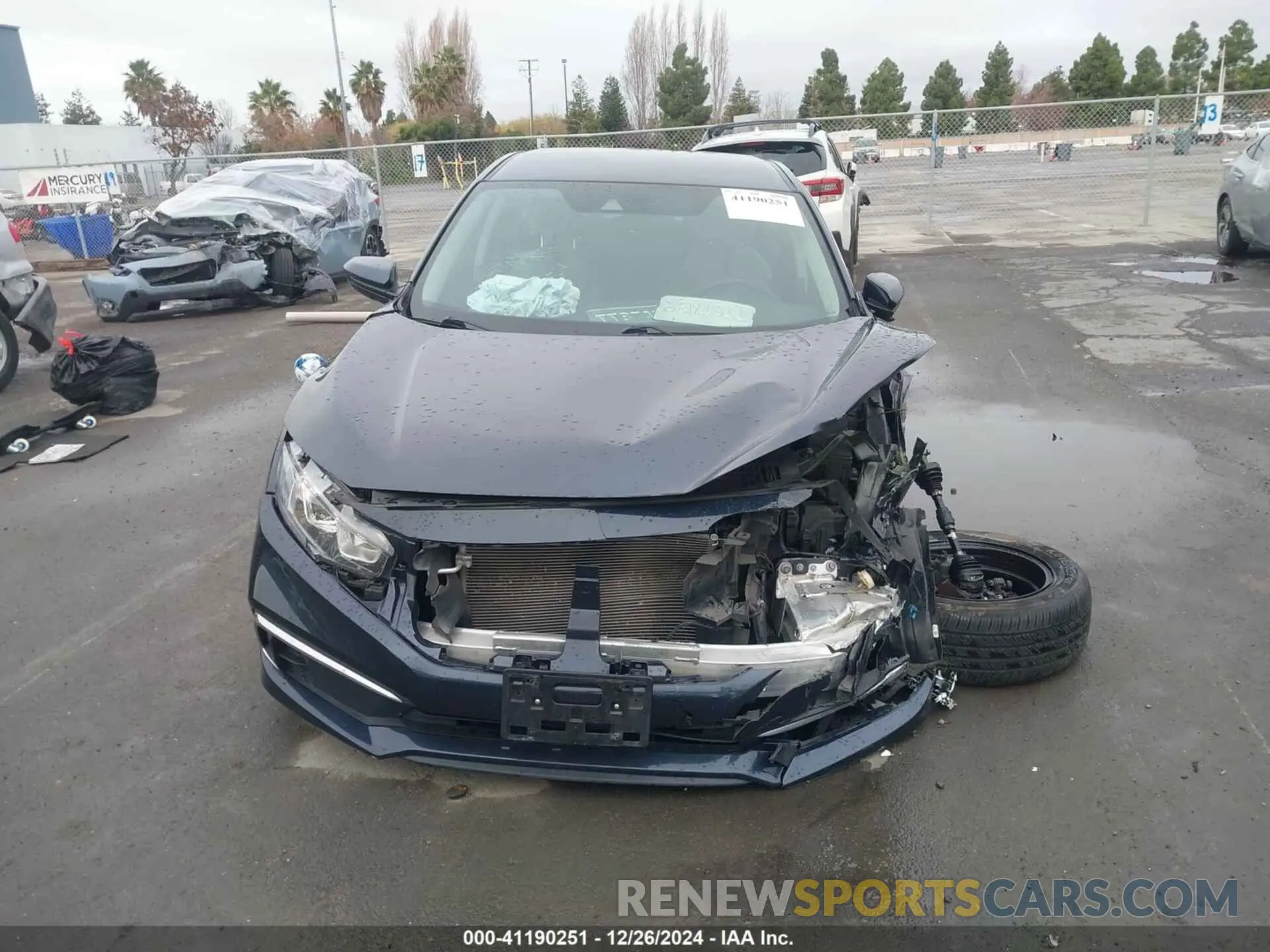 11 Photograph of a damaged car 19XFC2F60KE207023 HONDA CIVIC 2019