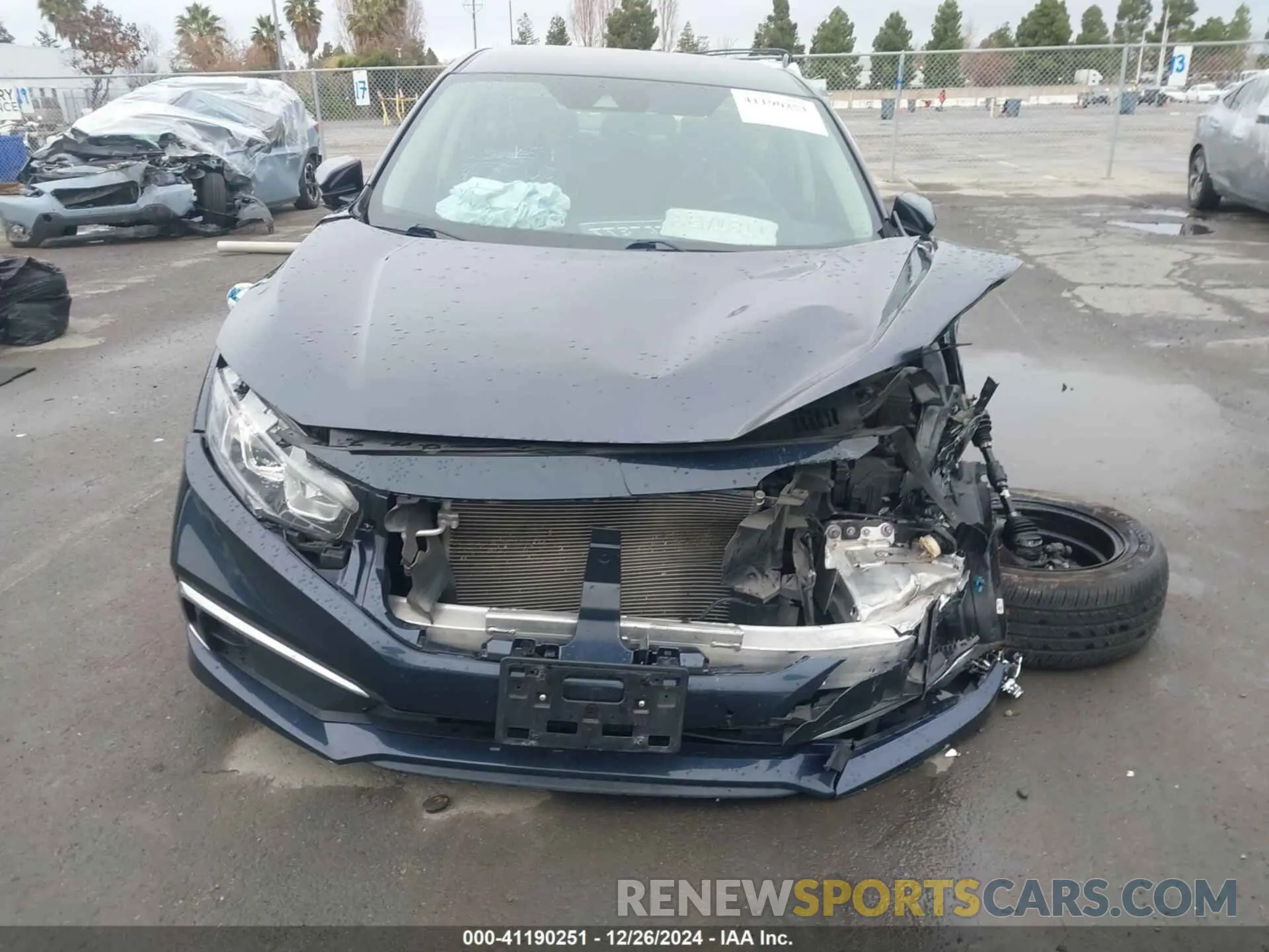6 Photograph of a damaged car 19XFC2F60KE207023 HONDA CIVIC 2019