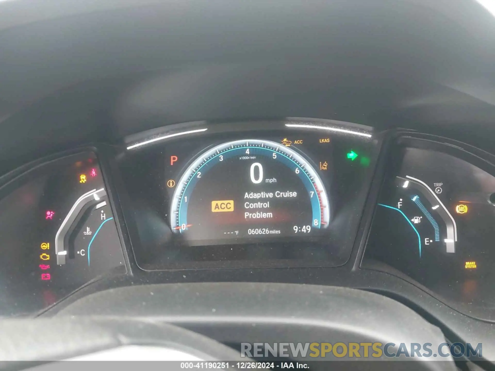 7 Photograph of a damaged car 19XFC2F60KE207023 HONDA CIVIC 2019