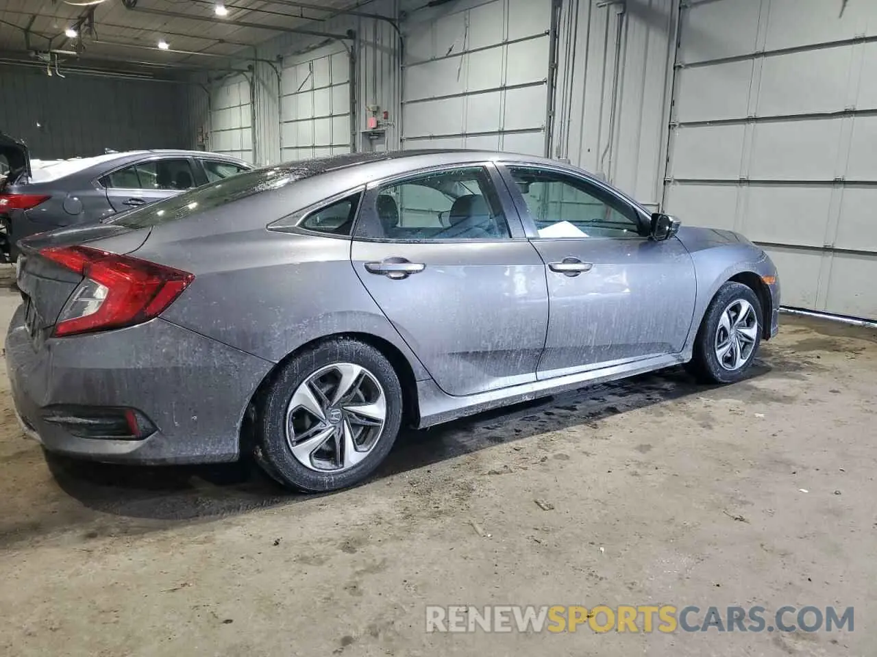 3 Photograph of a damaged car 19XFC2F61KE000947 HONDA CIVIC 2019