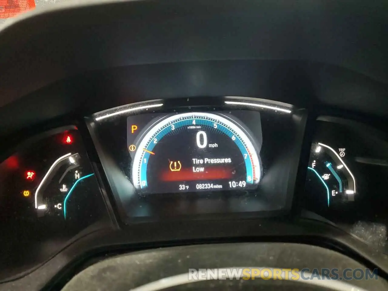 9 Photograph of a damaged car 19XFC2F61KE000947 HONDA CIVIC 2019