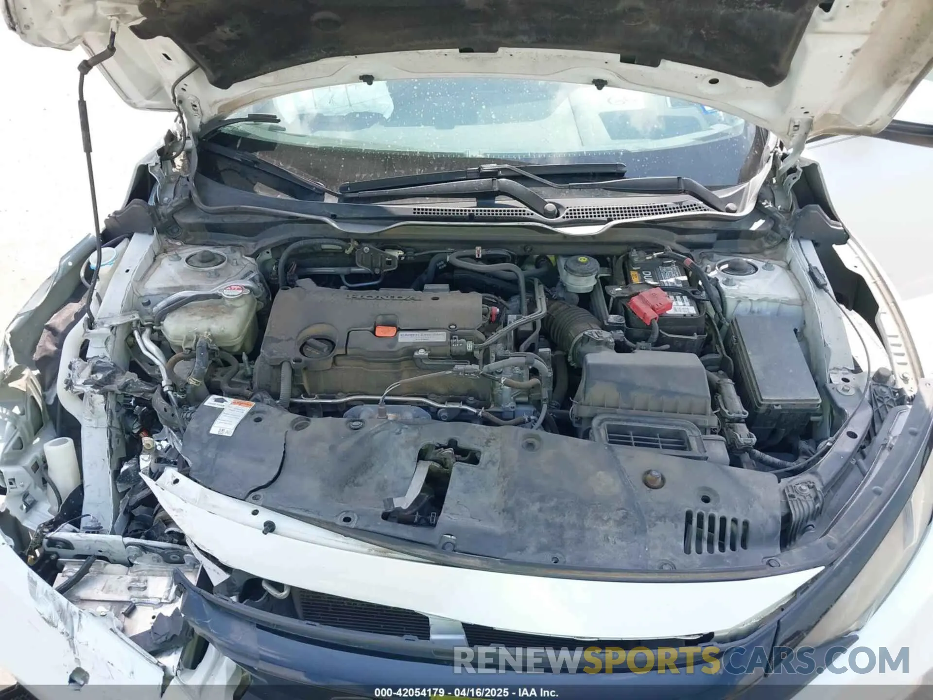 10 Photograph of a damaged car 19XFC2F61KE006635 HONDA CIVIC 2019
