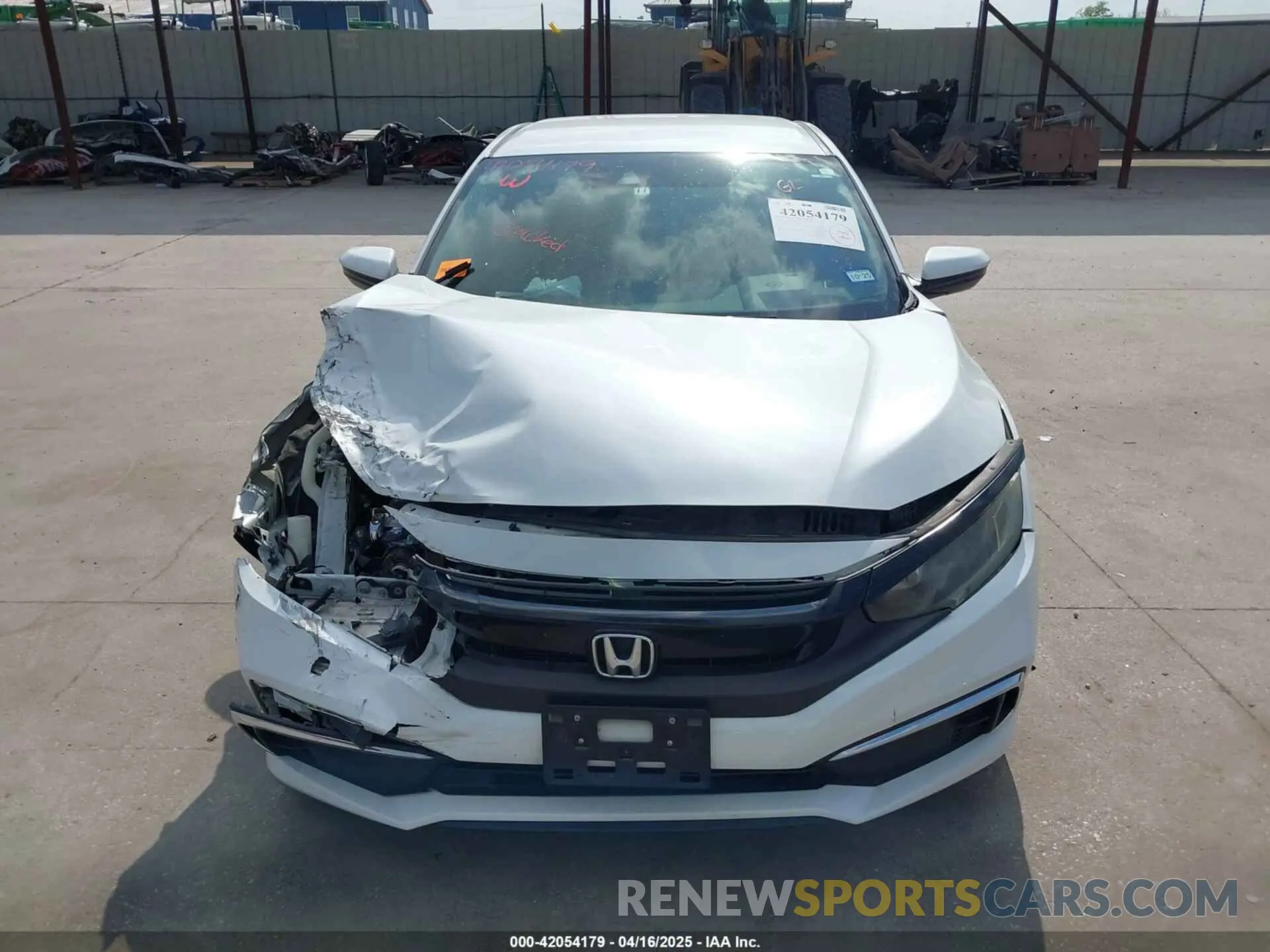 11 Photograph of a damaged car 19XFC2F61KE006635 HONDA CIVIC 2019