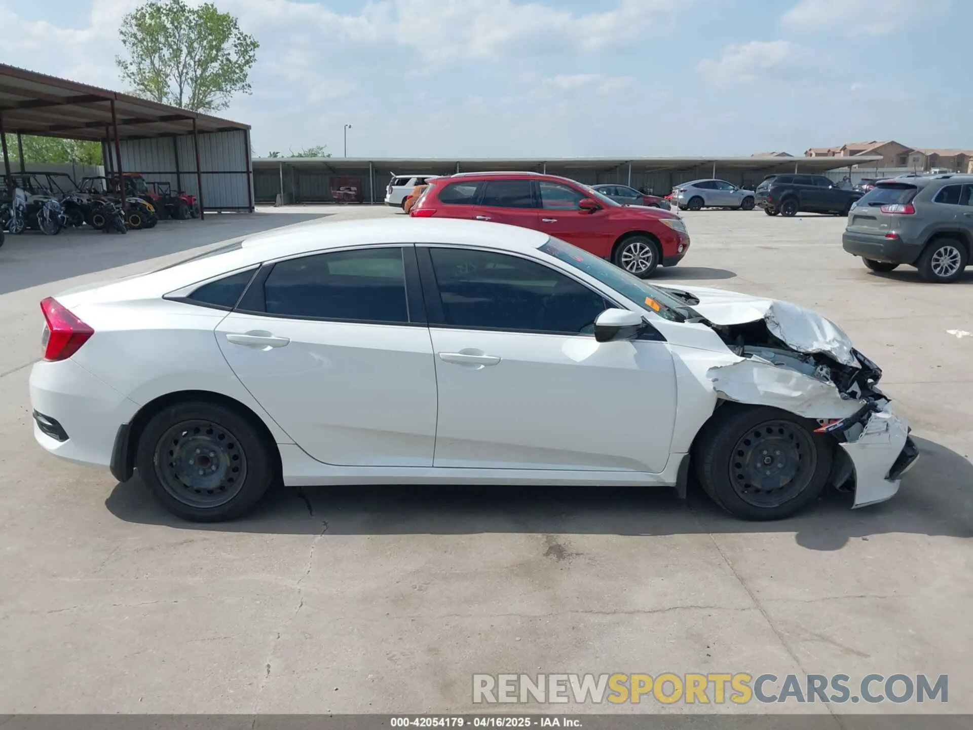 12 Photograph of a damaged car 19XFC2F61KE006635 HONDA CIVIC 2019
