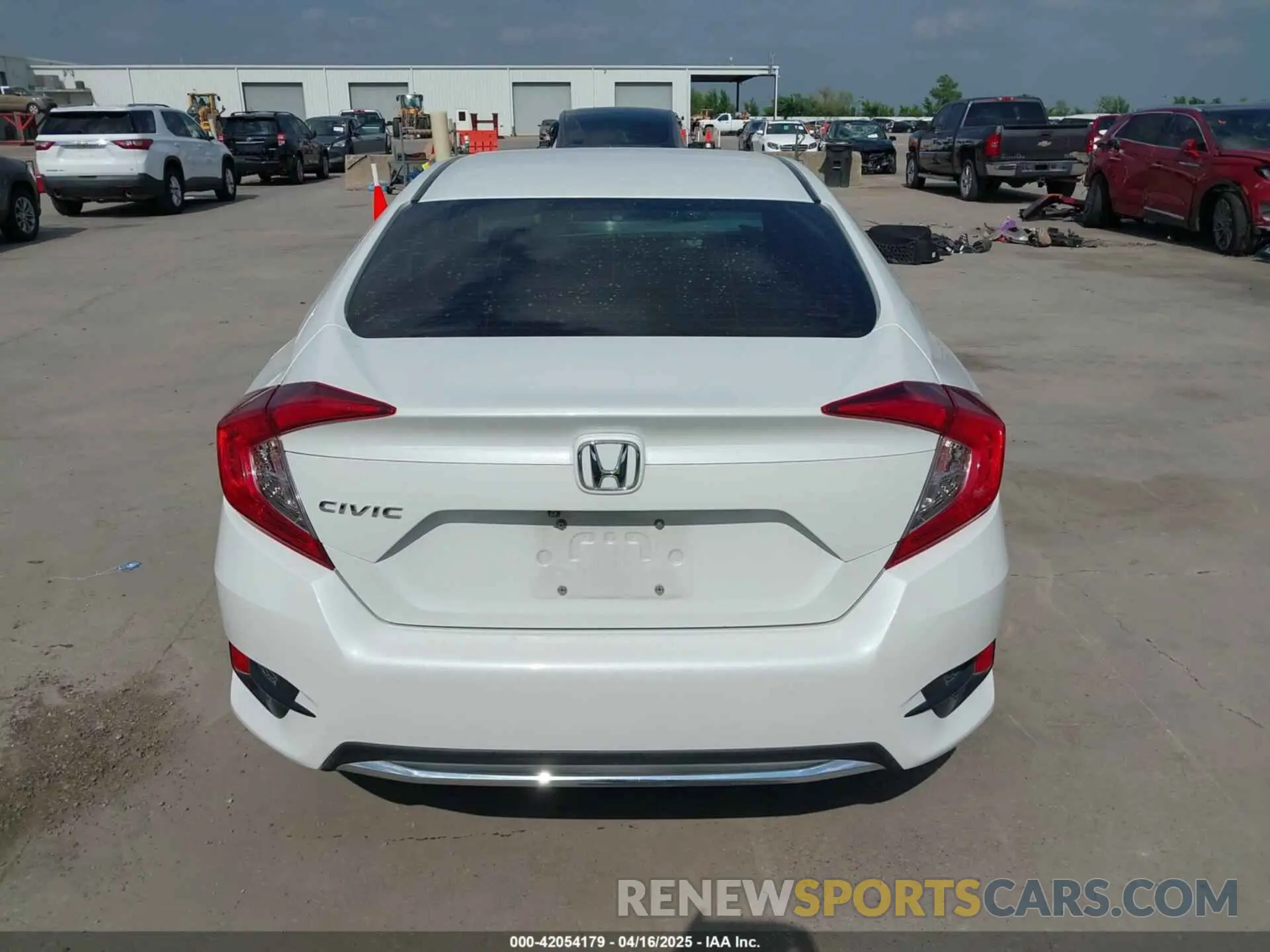 15 Photograph of a damaged car 19XFC2F61KE006635 HONDA CIVIC 2019