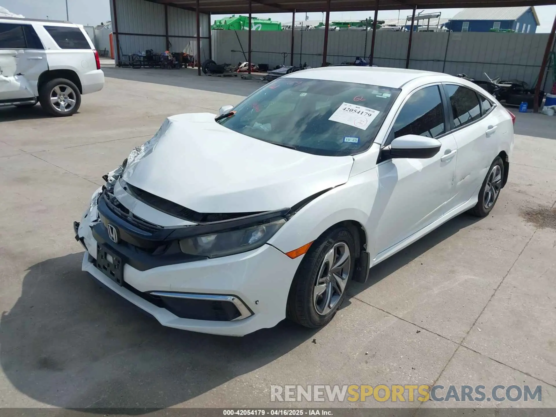 2 Photograph of a damaged car 19XFC2F61KE006635 HONDA CIVIC 2019