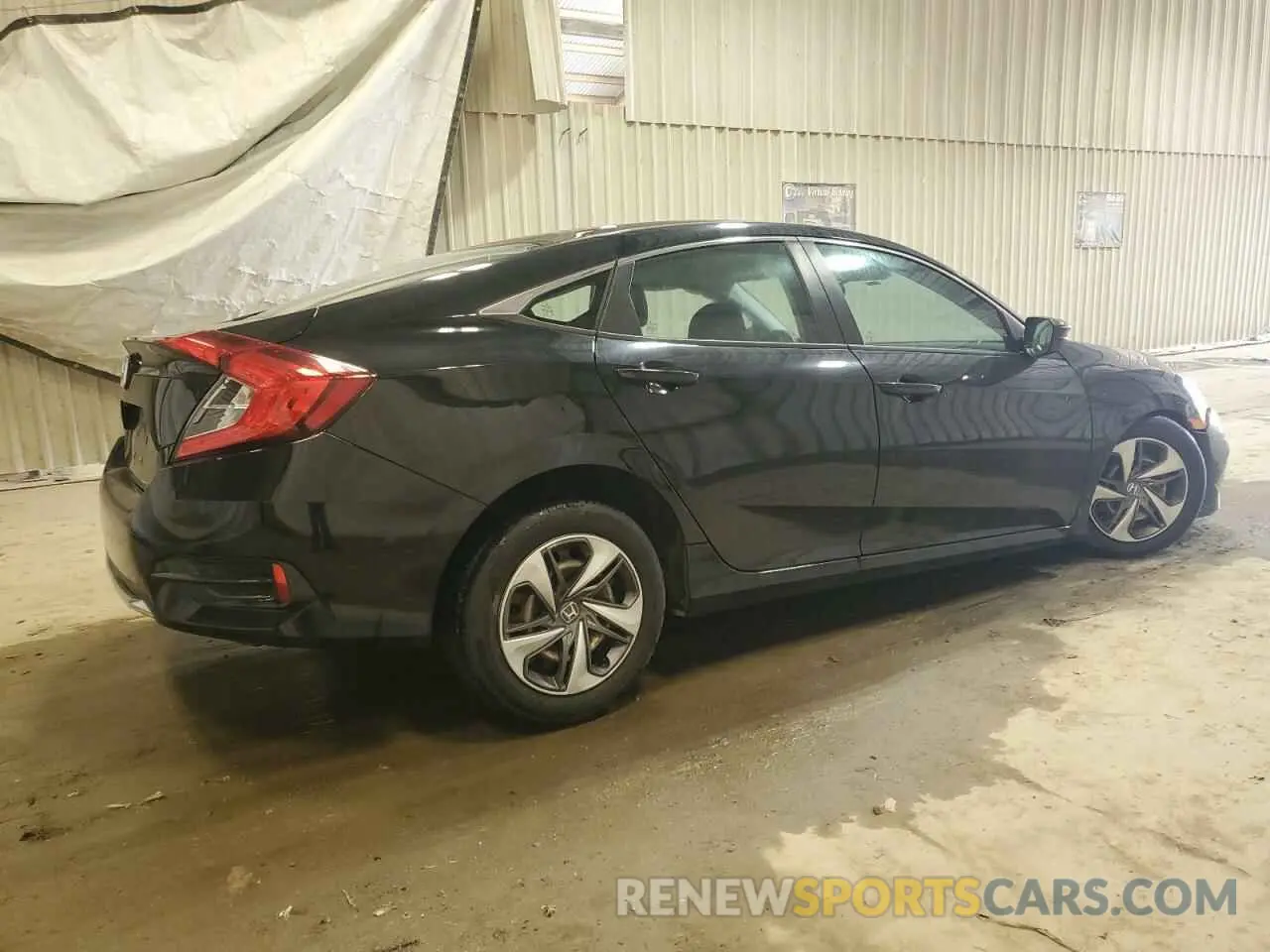 3 Photograph of a damaged car 19XFC2F61KE009793 HONDA CIVIC 2019